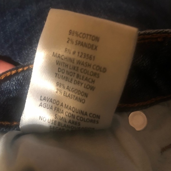 Monkey Ride Women’s Distressed Deep Cuff Skinny Jeans Size 5 - Picture 6 of 9